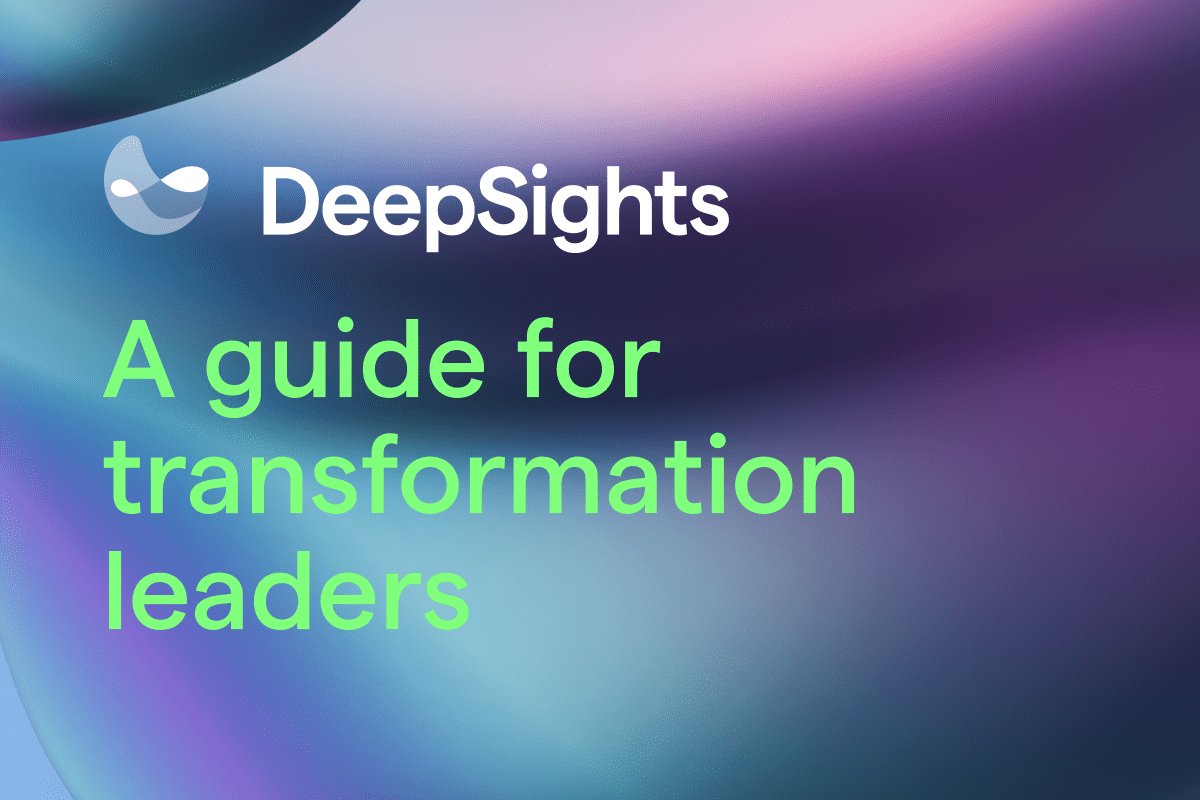 How to Use Deepsights a Transformation Leaders Guide: Master Change
