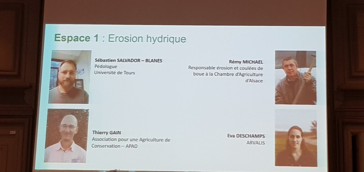 L'#APAD est présente aux journées mondiales des sols pour parler de la gestion hydrique des sols. L'#ACS est une des solutions pour lutter contre l'érosion !