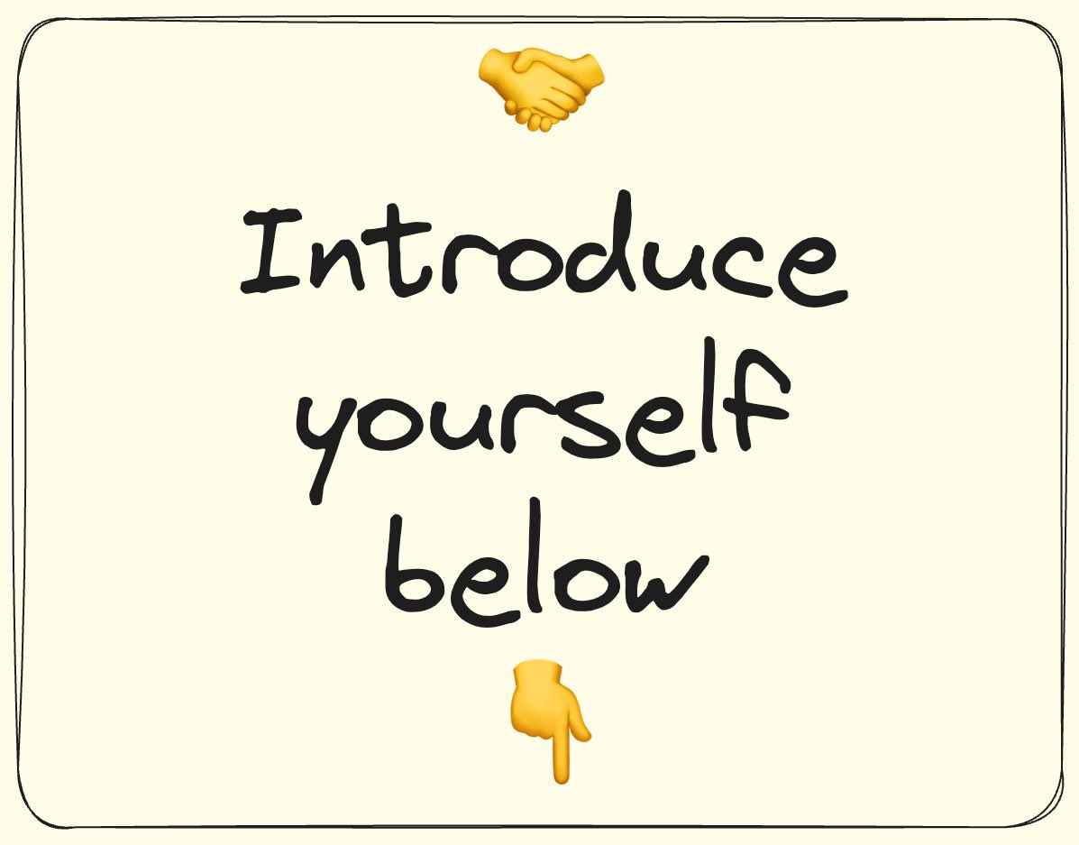 ☀️☀️☀️ FOLLOW MONDAY! ☀️☀️☀️

To cheer you up on Mondays, I want to give you the opportunity to grow your following!

Introduce yourself below, and tell everyone in a few words who you are and why we should follow you!

#buildinpublic