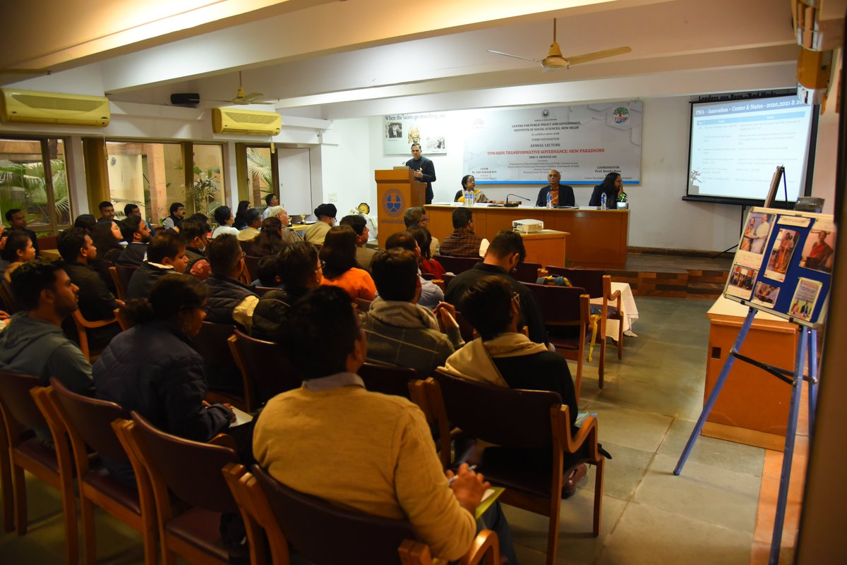 RumkiBasu2's tweet photo. 🌐✨ Honoured to host the inaugural Annual Lecture by Shri V. Srinivas IAS, Secretary to Govt. of India, organized by the Centre for Public Policy and Governance in collaboration with the Tohri Foundation!
🚀#TransformativeGovernance #PublicPolicy https://t.co/FnSxyHEvRp
