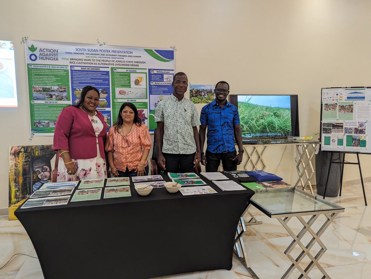 ACF_SouthSudan's tweet image. The South Sudan National Food Expo has officially kicked off! 🌟 Join us for a two-day event dedicated to exploring innovative solutions for enhancing nutritious food for our youngest ones. Exciting times ahead as we work towards a healthier and brighter future for our children!