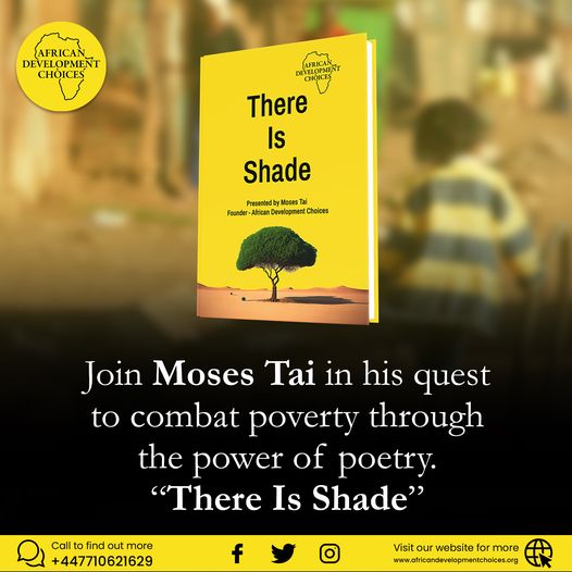 ADC_Charity's tweet photo. 🌟 Join Moses Tai in his quest to combat poverty through the power of poetry. "There Is Shade" is not just a book; it's a call to action for a brighter, more equitable world. https://t.co/QmIy8dBc9c #PoetryForChange #EmpowerCommunities #SymbolicPoetry #ThereIsShadeBook https://t.co/upNythG2Me
