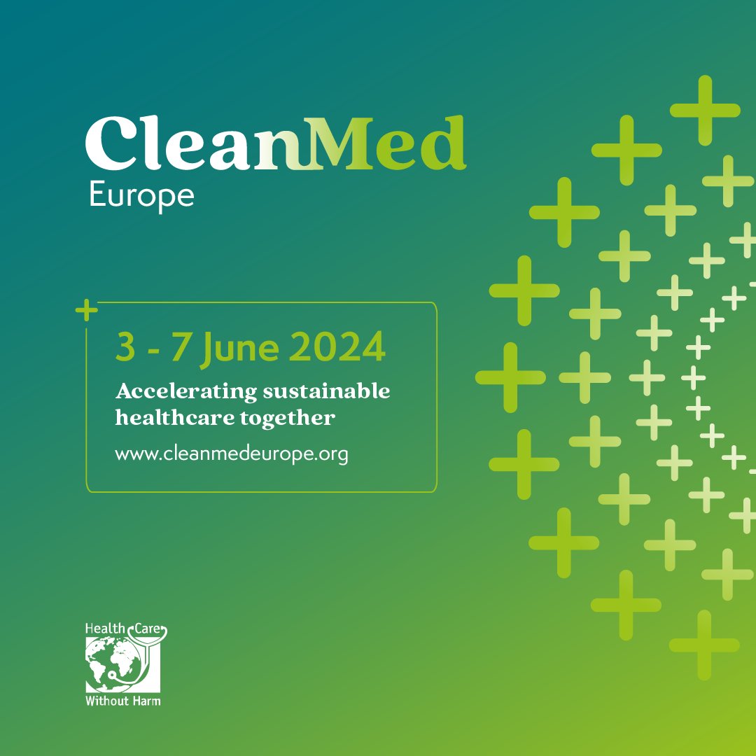 HCWHeurope's tweet image. ✏️Mark your calendar - Europe's leading conference on sustainable healthcare is back in 2024 for another online edition from 3 - 7 June 2024.

Our programme has been designed with a focus on action, equipping you with insights and inspiration to help you drive positive change.