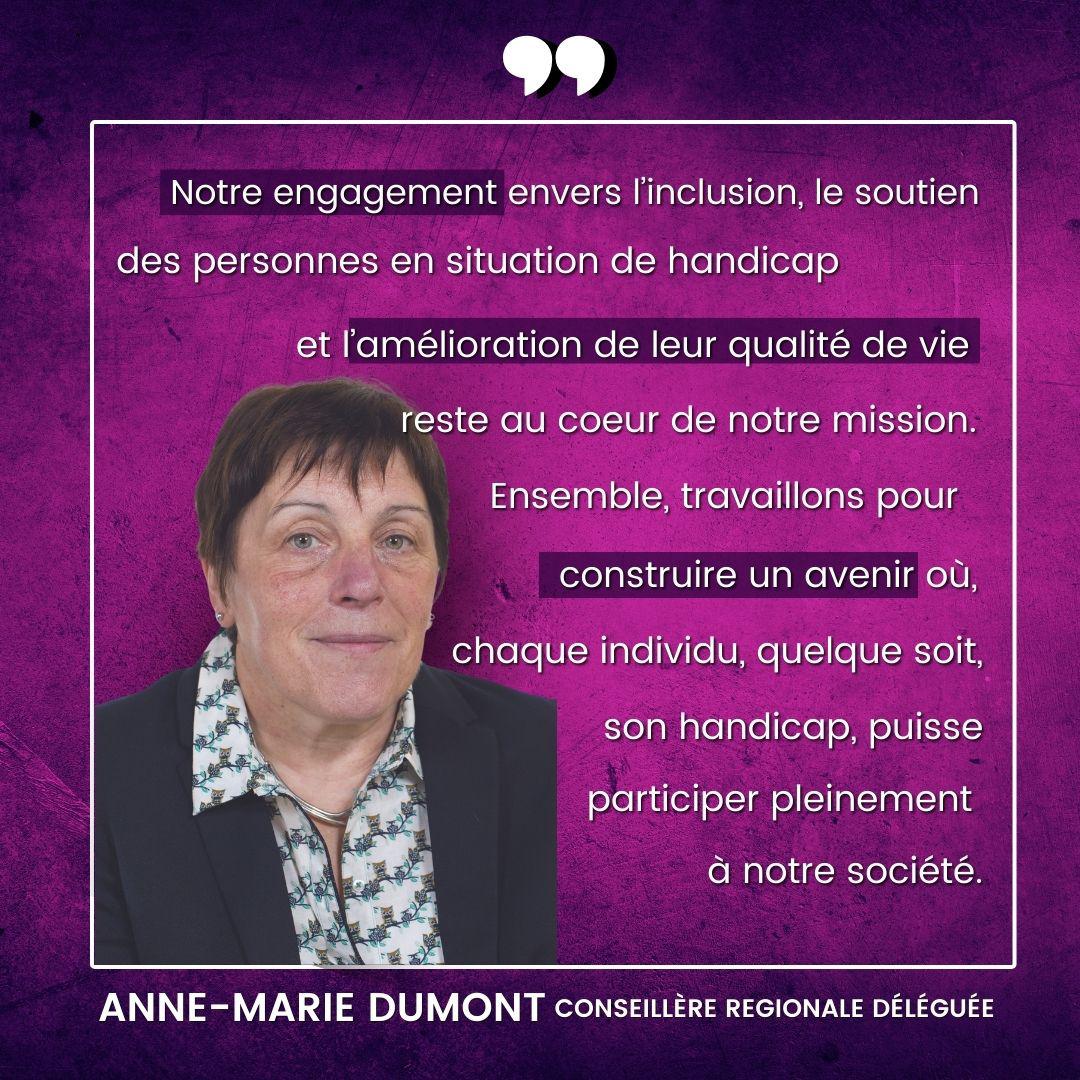 🦽Dimanche 03 décembre, Journée internationale des personnes en situation de handicap, les élus de la majorité régionale de la Bourgogne-Franche-Comté réaffirment leur engagement en faveur de l'inclusion et de l'égalité pour tous les citoyens.
#JournéeDesPersonnesHandicapées