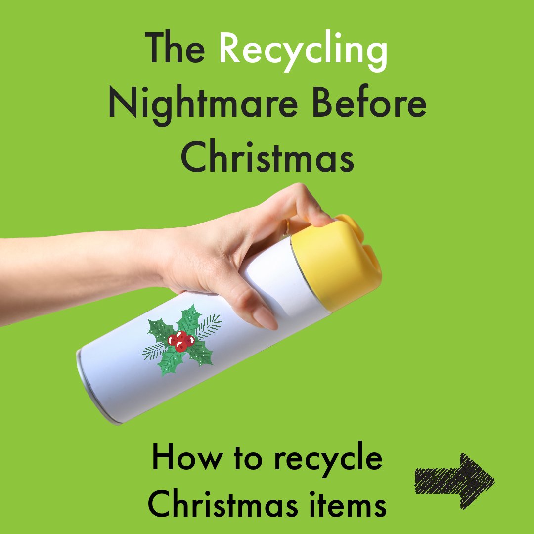 recycle_now's tweet image. Christmas is coming...🎄 

There can be a lot of recycling to do around the festive period, with Christmas trees, decorations and crackers galore - but we're here to help 😊 

If you are unsure about an item, use our Recycling Locator to find out the best course of action.