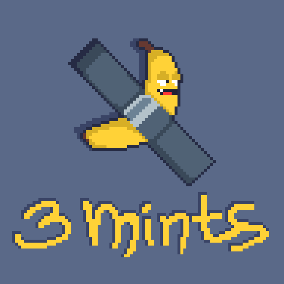 BananoNFT's tweet photo. JPEG season is back in @solana!

While everyone is busy getting rugged by shitcoins, I'm here finishing the art.

Get rugged by shitcoin ❌
Get rugged by Banano NFT ✅

Share the love. We will start sliding into your DM. https://t.co/0k1ViOf5p0