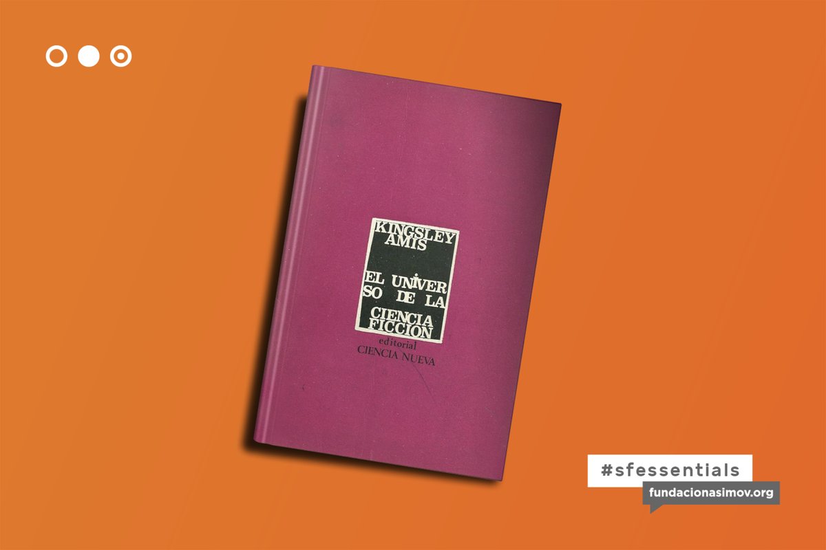 FundacionAsimov's tweet photo. #BibliotecaFundaciónAsimov
027 - diciembre de 2023
---
«El universo de la ciencia ficción» - Kingsley Amis
Título original: «New Maps of Hell. A survey of science fiction» (1960).
---
#CienciaFicción #Literatura #Recomendaciones #LibrosRecomendados #Bibliotecas #SFEssentials https://t.co/EQ97dipW5g