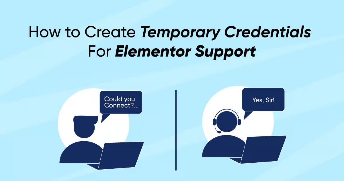 bdthemescom's tweet image. 🔑 Learn how to generate temporary credentials for #ElementorSupport! 😊🔧 Unlock the power of Elementor with this helpful guide. 

Learn more 👉 bdt.to/gNHSl

#WebDesign #WordPress #TemporaryCredentials