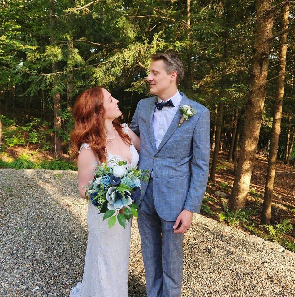 IamJems_'s tweet photo. Havent been on here for a good long while so belated but.. we got married 💙 https://t.co/PiN3lDP8pi