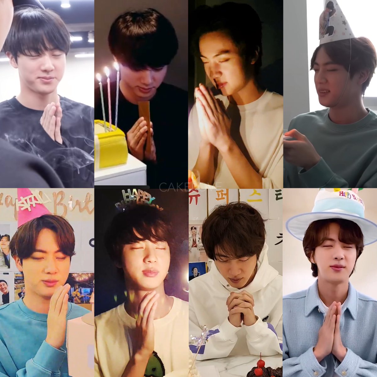 생일 소원 비는 석지니
석진아 생일 축하해 🎂💗

#석진이생일_온세상이_햐튜햐튜
#와_석진이생일이다
#HappyBirthdayJin
#방탄소년단진 #JIN @BTS_twt