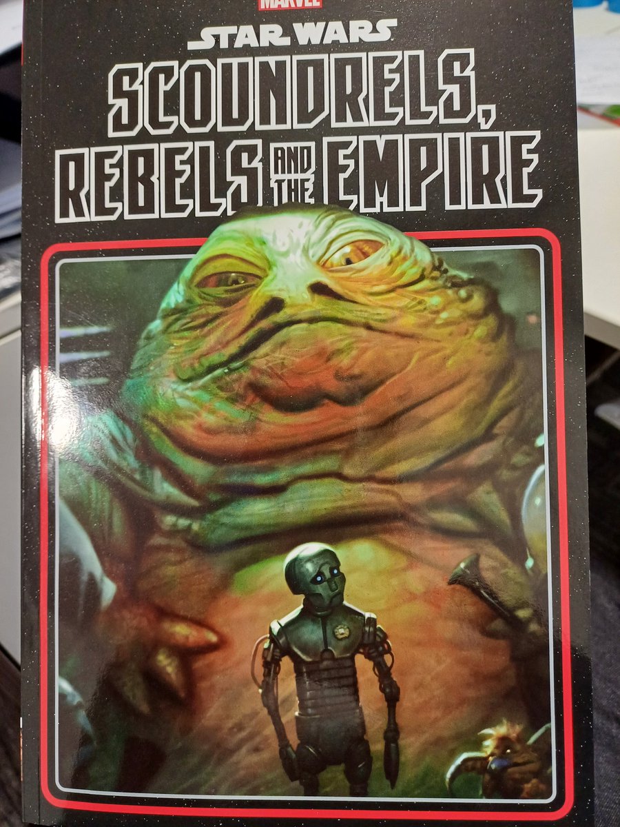 SWLegacyReader's tweet photo. Today's pick up - Scoundrels, Rebels & The Empire TPB by @mguggenheim @crashwong @djolder @alex_segura @Jody_Houser & Stephanie Phillips
Man, this is one CHUNKY TPB
Can't wait to dive in!!!
#returnofthejedi40 https://t.co/8fY4UuLhiZ