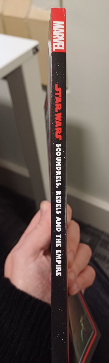 SWLegacyReader's tweet photo. Today's pick up - Scoundrels, Rebels & The Empire TPB by @mguggenheim @crashwong @djolder @alex_segura @Jody_Houser & Stephanie Phillips
Man, this is one CHUNKY TPB
Can't wait to dive in!!!
#returnofthejedi40 https://t.co/8fY4UuLhiZ