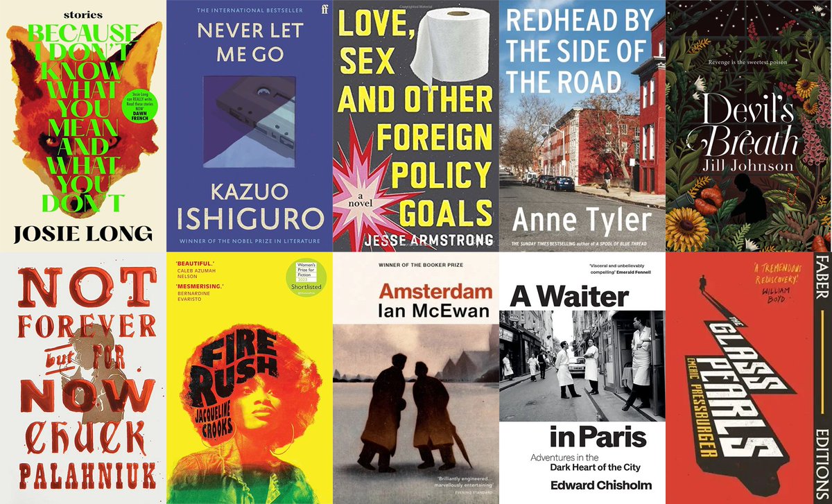 I had a lot of fun making my way through some incredible books in November:
Because I Don't Know What You Mean and What You Don't - <a href="/JosieLong/">Josie Long</a>
Never Let Me Go - Kazuo Ishiguro
Love, Sex and Other Foreign Policy Goals - <a href="/jessearmstrong1/">Jesse Armstrong</a>
(continued...)