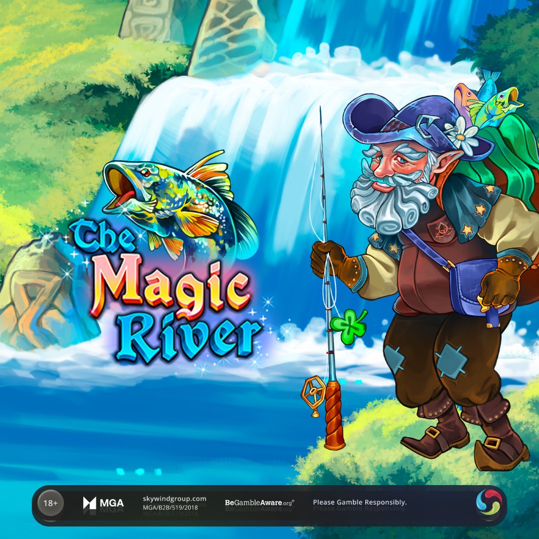 skywind_group's tweet photo. 🌊 Why did the player cross The Magic River? For the wins, of course!  In our latest release, The Magic River, players can enjoy a series of enchanted features.   Demo: https://t.co/ZHT13sBmik 

#wearegamechangers #SkywindGroup18+ | https://t.co/ovGcA5aW8U | Play responsibly https://t.co/BGDlf538vI