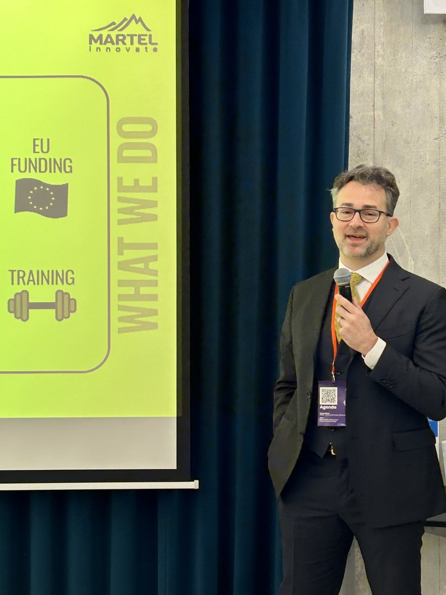 Martel_Innovate's tweet photo. Our CTO, @massimoneri delivered an outstanding pitch for the data calls at the #HorizonEuropePitch @HorizonEU Info&amp;Brokerage Session.

#Martel is at the forefront of shaping the future of digital technology. We are proud to showcase our deep expertise in this dynamic field. https://t.co/xxX8x9USuU