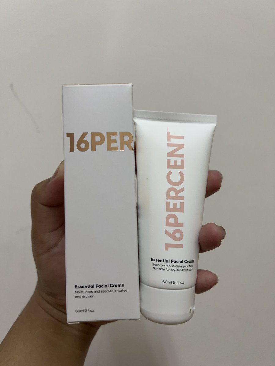najjihuh's tweet photo. After cleansing, I proceed using 16PERCENT Essential Facial Creme. I guna sebagai my night cream. 

Why? Sebab this cream sangat bagus untuk long lasting hydration. Bangun je tidur, kulit lembut macam bontot baby☁️

I dab dab into my skin, so that senang serap into my skin🫶 https://t.co/ALXdLoLo3M