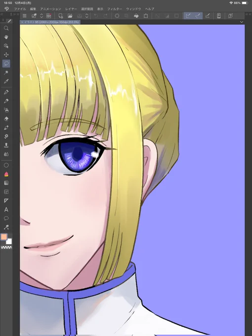 よそのお子さま描き中。 