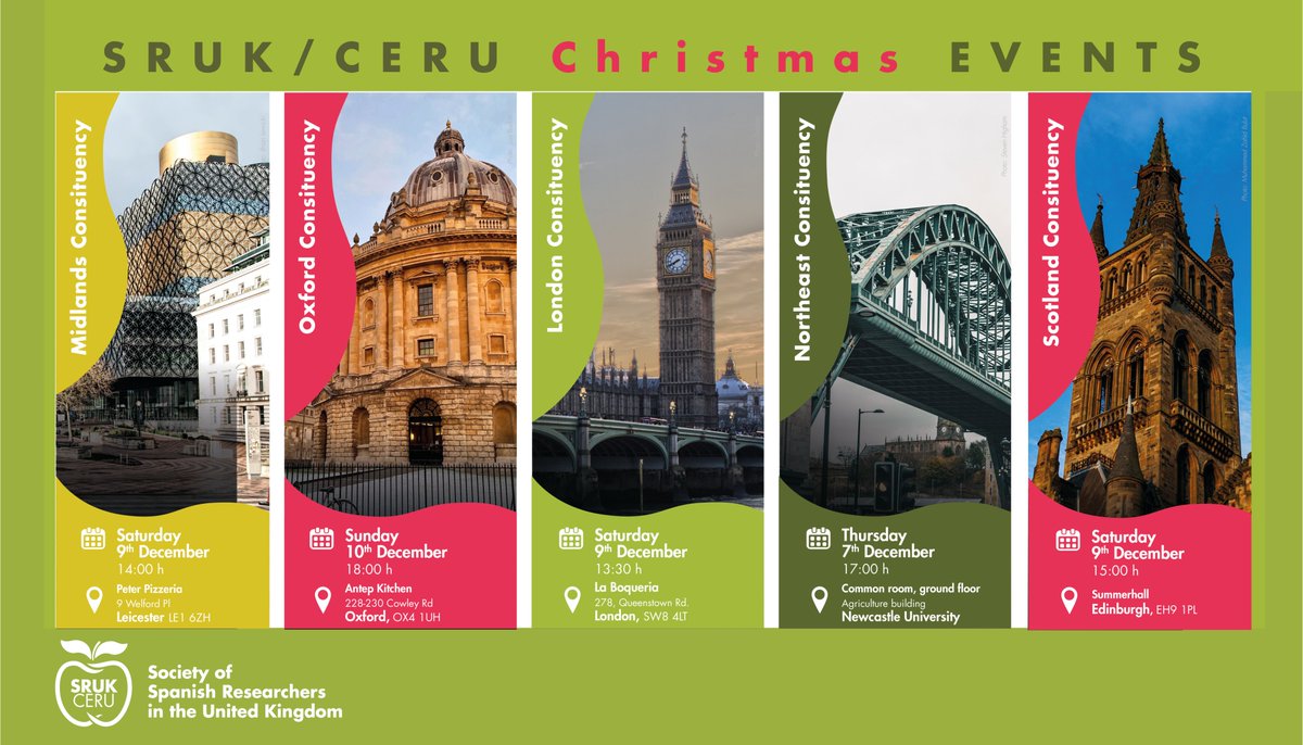 Alonside the cold 🥶 and snow ❄️, Christmas🎄 is around the corner!

🫂SRUK/CERU has prepared a range of Christmas events across the whole country!🫂 

For more info email your constituency! 📩

💷Microgrants avialable!😉