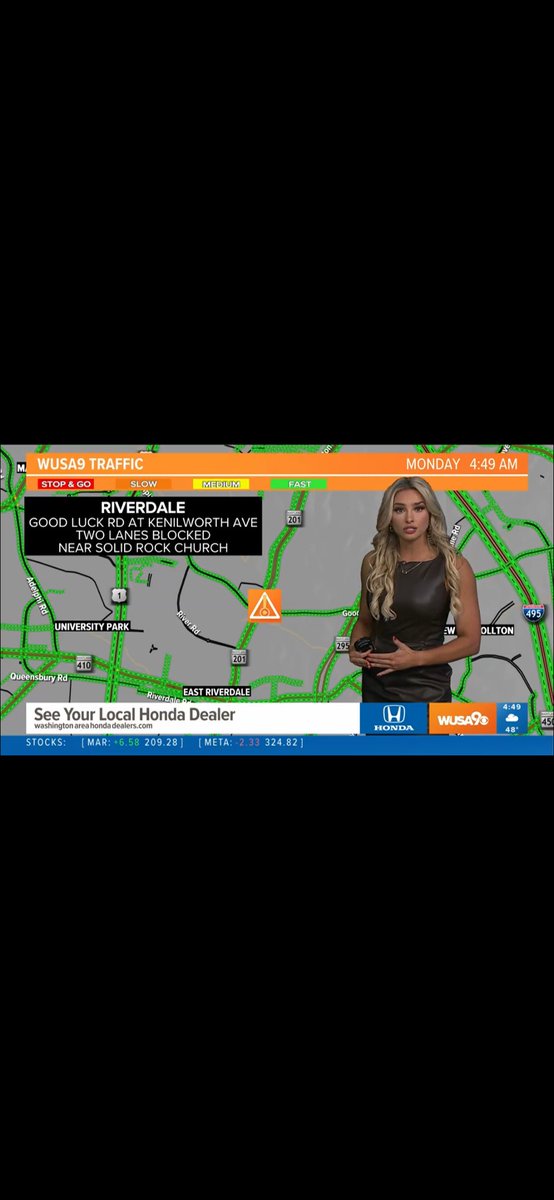 HiloHIChadO's tweet photo. Heads up Riverdale. #Drivetimes @LindsNance @wusa9 https://t.co/lZZ8XrplBJ