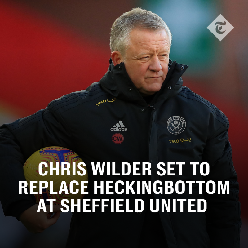 TeleFootball's tweet photo. Wilder is expected to make an emotional return to Bramall Lane.

#TelegraphFootball | #SUFC