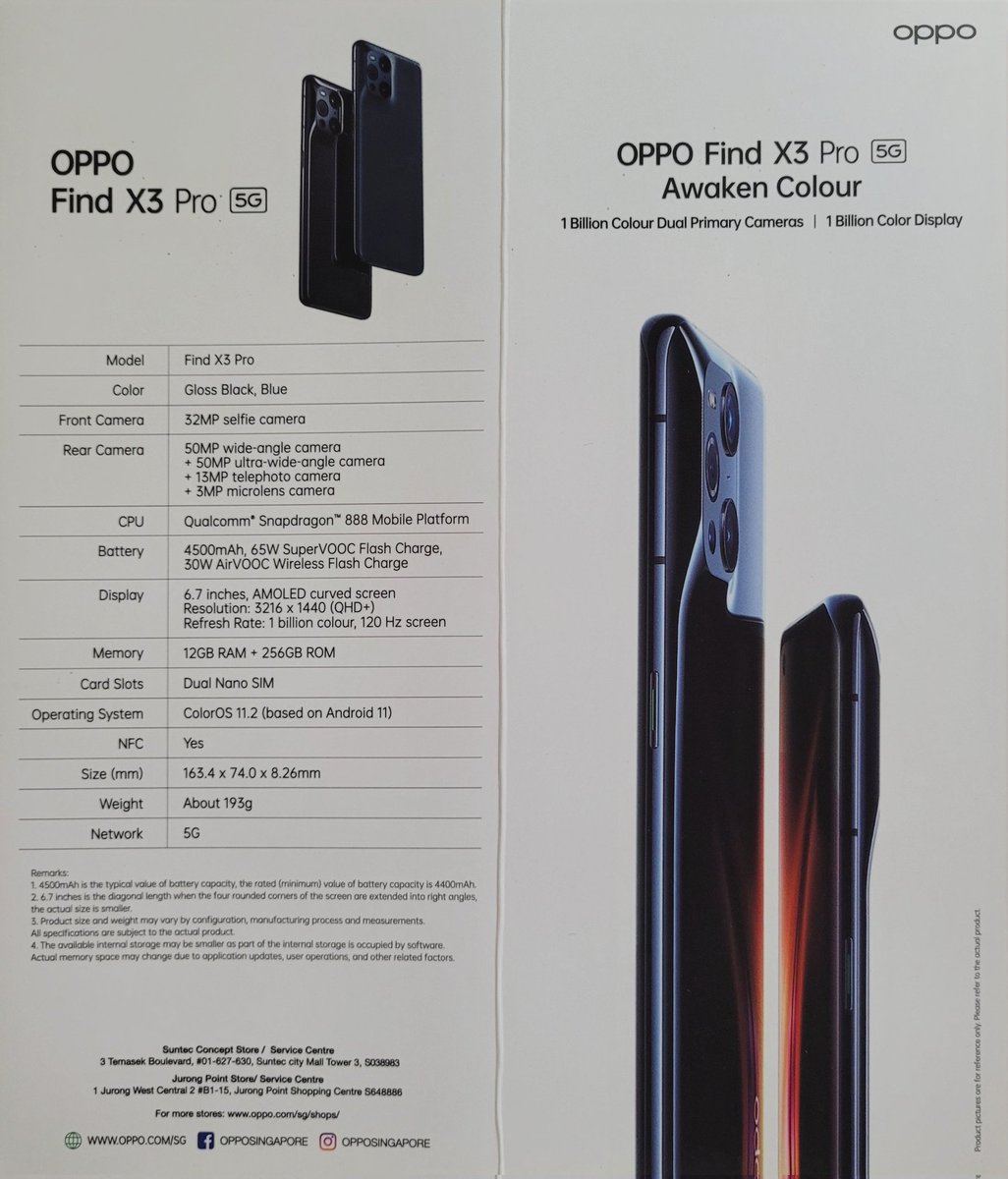 Aquis_GN's tweet image. Oppo Find X3 Pro, 2021.
The camera bump may be too close to comfort to a certain fruity phone, but it had an intriguing 3mp microscopic camera with 60x magnification.

#OppoFindX3Pro #SmartphonePamphlets