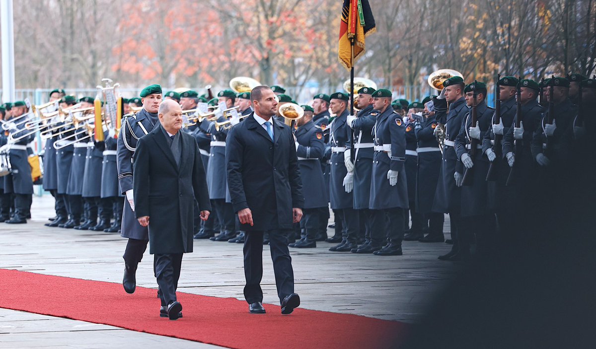 GarethDegiorgio's tweet photo. Shots from last week’s #Bilateral Meeting between Prime Minister @RobertAbela_MT and Chancellor @OlafScholz in Berlin 🇲🇹 🇩🇪 https://t.co/pSSgWZoJcQ