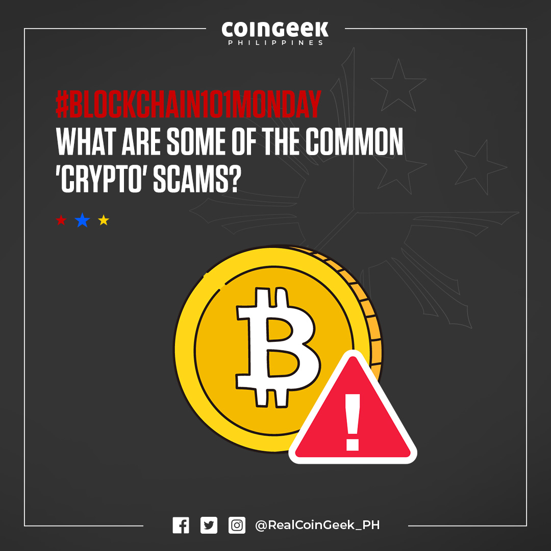 #Blockchain101Monday - What are some of the common 'crypto' scams?

1/ #DigitalCurrencies have revolutionized the financial landscape, offering exciting opportunities for investors. However, this digital frontier also harbors its fair share of scams.
