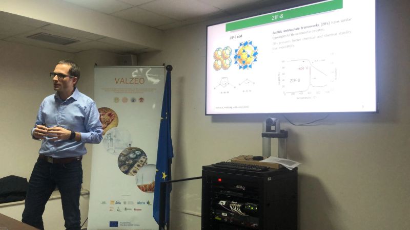 📢  VALZEOWorkshop session🌟
#NanoporousSolidsforEnvironmentalApplications
#VALZEO is thrilled to share with you an incredible session at our workshop focused on "Advanced Characterization of MOFs" by Dr. Roberto Boada from (UAB), 🔬
A huge thank you to Dr. Roberto Boada