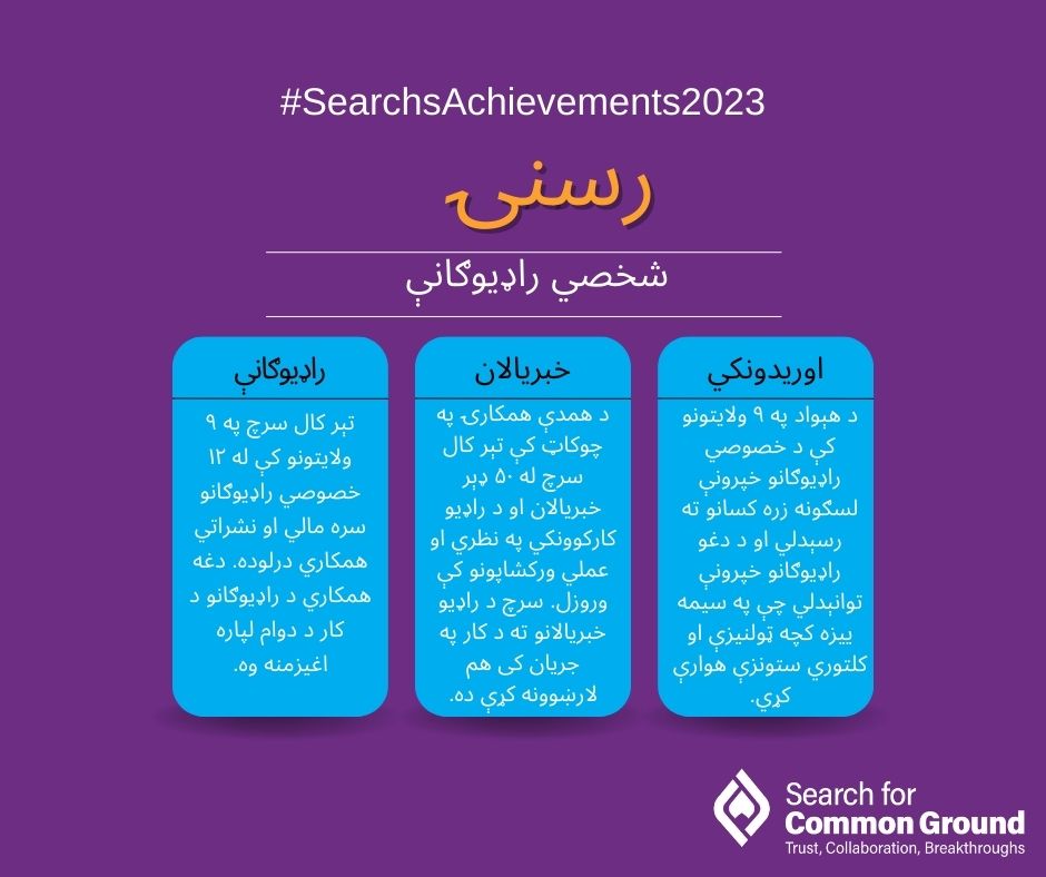 Search for Common Ground Afghanistan tweet media