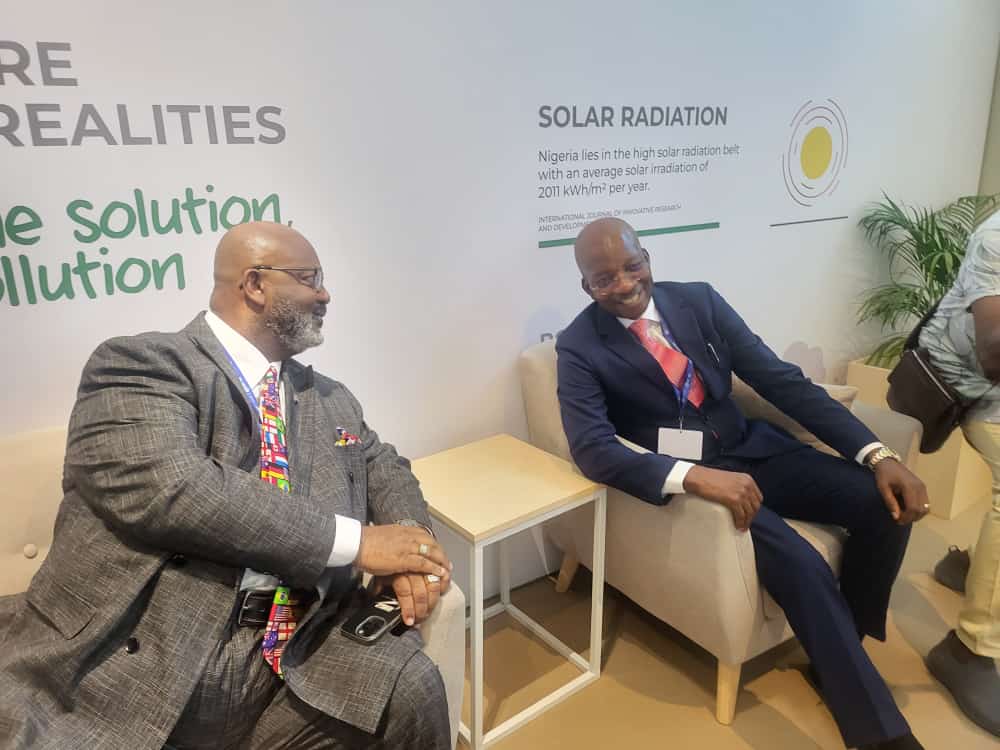 PoliceNG's tweet photo. IGP Arrives COP28, Rolls Out Nigeria Police Green Initiatives. https://t.co/7TS9iYBfL1