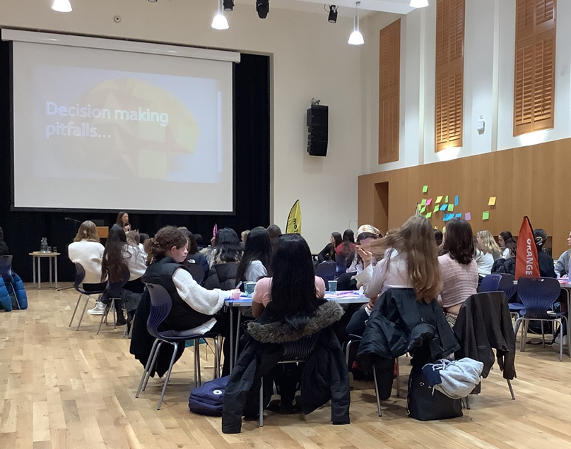 SHHSforGirls's tweet photo. At last month's #GDSTlead conference, aspiring Sixth Form entrepreneurs joined careers workshops and networked with inspiring female business leaders. #changemakers #futuresprogramme #mondaymotivation https://t.co/il9ywA1dMN