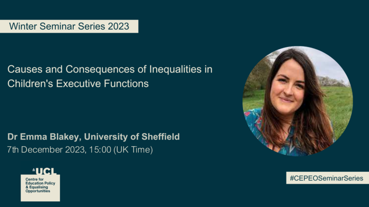 CEPEO_UCL's tweet photo. Morning CEPEO followers! Join us in person or online for our weekly seminar with @EmBlakey.  For more details and sign up here: https://t.co/EH8uN4ywQQ https://t.co/lKnymCy4Oa