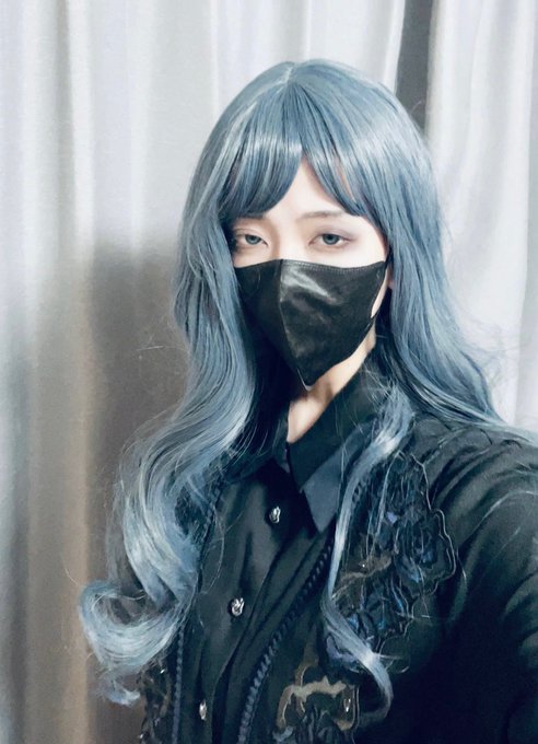 「青髪 口罩」のTwitter画像/イラスト(新着)｜3ページ目