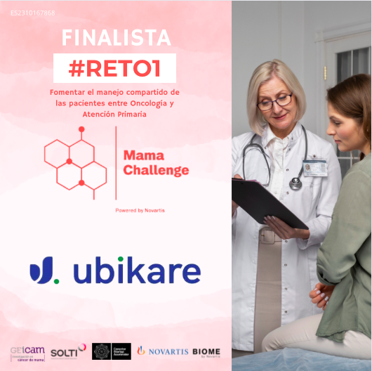 .@ubikare es una de las finalistas del #Reto1 de #MamaChallenge con una solución llamada con continuity of care e integrated care con el objetivo de la colaboración efectiva de todos los profesionales de la salud. ➕ℹ️conector.com/programas/prog… #JuntosRompemosBarreras