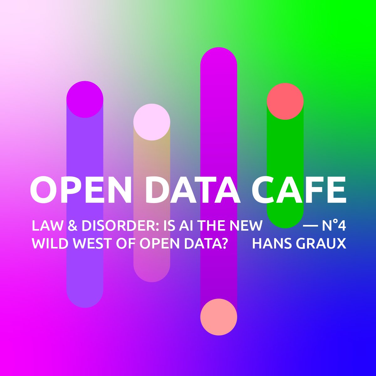 This Wednesday the fourth episode of the Open Data Cafe podcast will be out! Explore the legal intricacies of the digital realm with our guest speaker Hans Graux, attorney-at-law and partner at @timelex_lawfirm

Stay tuned! 🎙️

#EUOpenData #OpenDataCafe