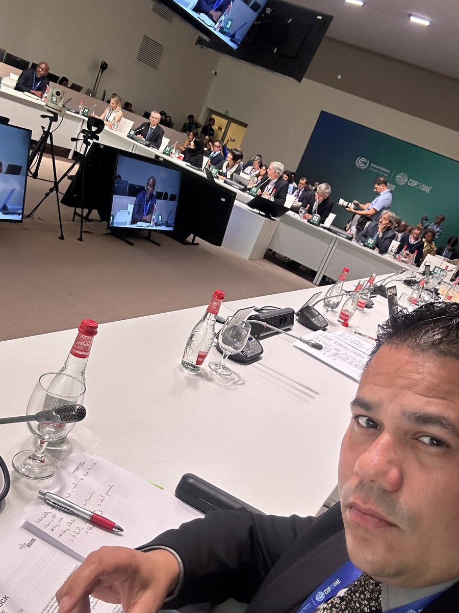 matthewsamuda's tweet image. #CurrentSituation addressing the “Nature for Climate Action Ministerial: Enhancing Cooperation on Nature for Climate Action being led by colleague Minister from Columbia. 
#Cop28