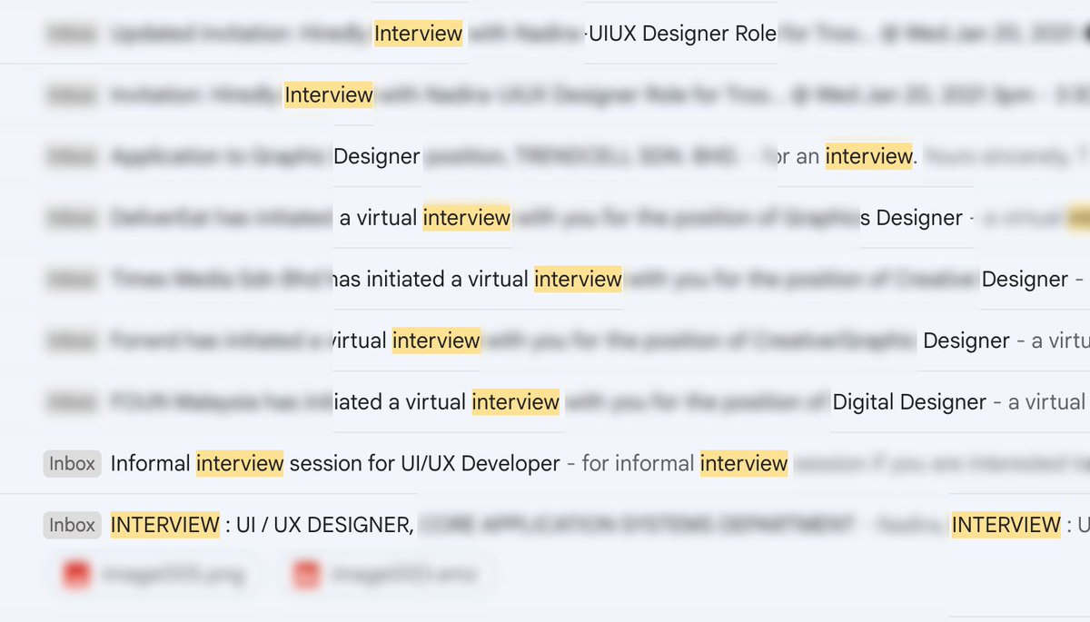 This is how I managed to be called for job interviews 80% of the time: