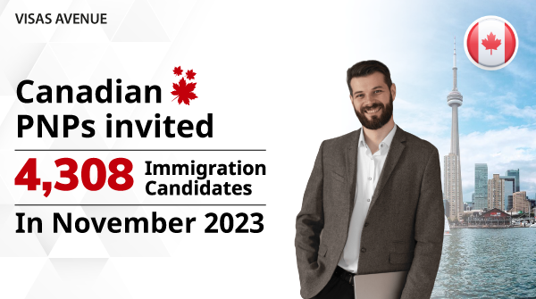 In November 2023, Canadian PNPs extended a warm welcome to 4,308 candidates through Invitations to Apply (ITAs) for provincial nomination! ✈️ 🇨🇦

Read more: bit.ly/VA-NEWS

#CanadaImmigration #PNP #ExpressEntry #PRVisa #Immigration2024 #VisasAvenueCanada #DreamBig