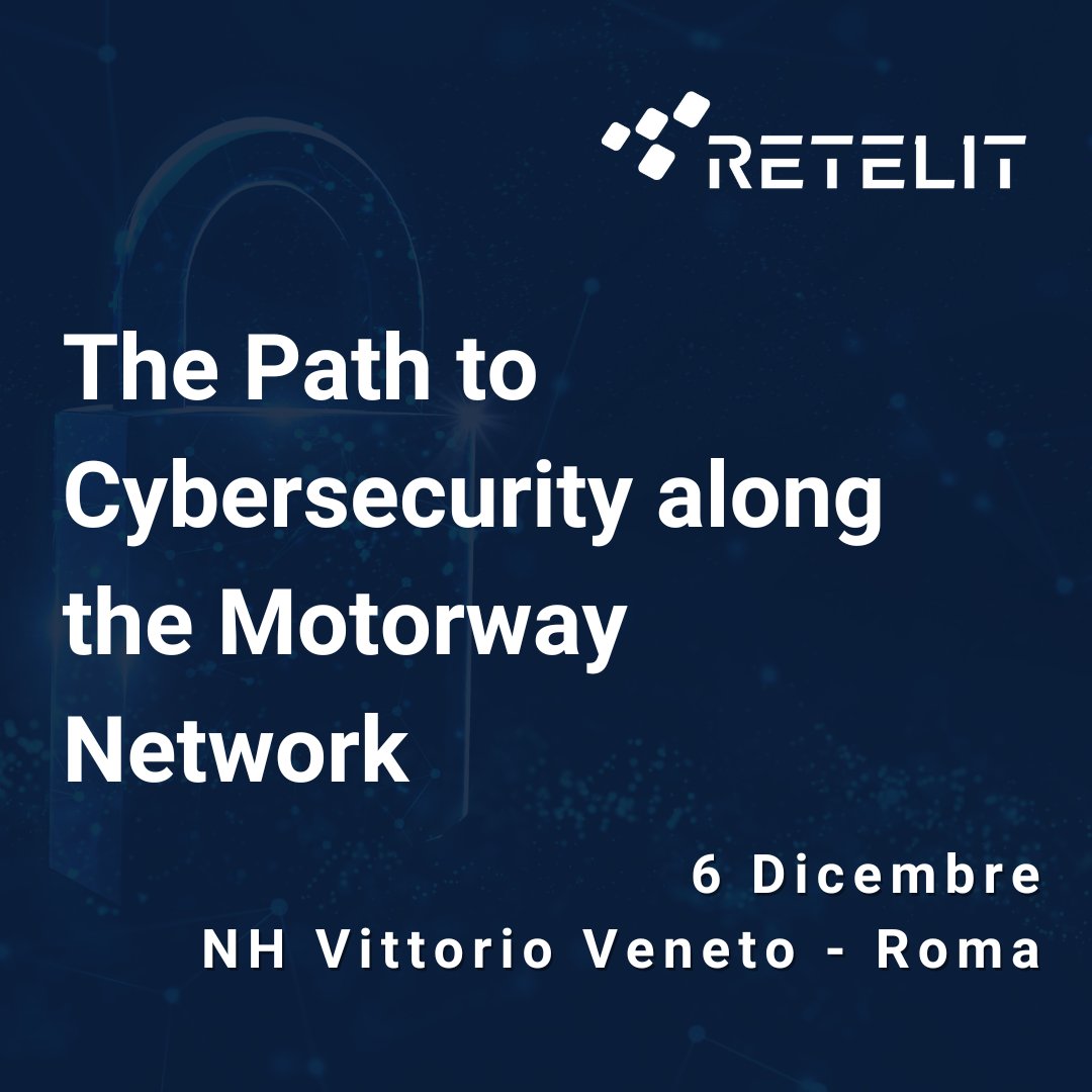 Domani parteciperemo al primo evento divulgativo, in ambito associativo, sul tema della #cybersecurity organizzato da AISCAT, per spiegare quelli che sono i benefici, per le infrastrutture autostradali, derivati della creazione di un ISAC - Information Sharing and Analysis Centre