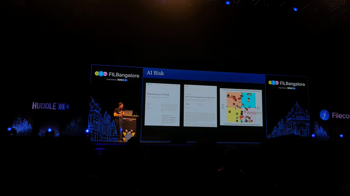 AshishGopalika's tweet photo. Just had an incredible time at #FILBangalore along with @shreyan4055 @HarshitGulgulia @uttam_bindal @manasdewari04 organized by @huddle01com. Explored the dynamic world of Web3 and its game changing impact. The fusion of AI in Web3 stole the spotlight.
#web3 #Ai #TechInnovation https://t.co/cdE5AUGNpW