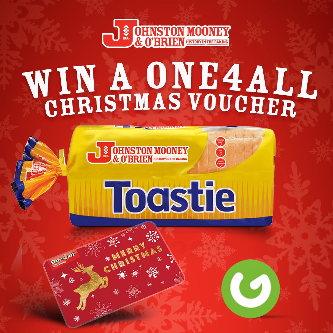 Christmas is coming. So, together with our friends in Johnston Mooney &amp; O'Brien, we’re giving you the chance to win a €100 One4all Voucher. Perfect for last-minute Christmas gifts.

To enter, like and share this post and tag a friend below.

T&amp;C's Apply - Closing date 31/12/23
