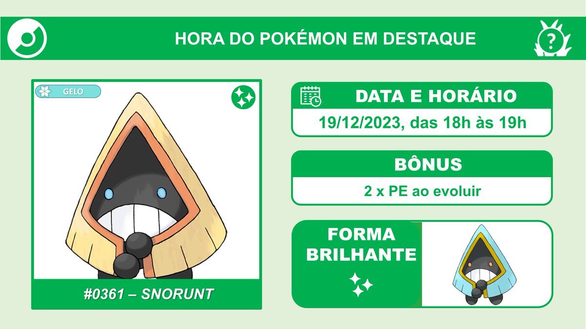 Pokémon GO BR on X: Treinadores, temos uma notícia eletrizante