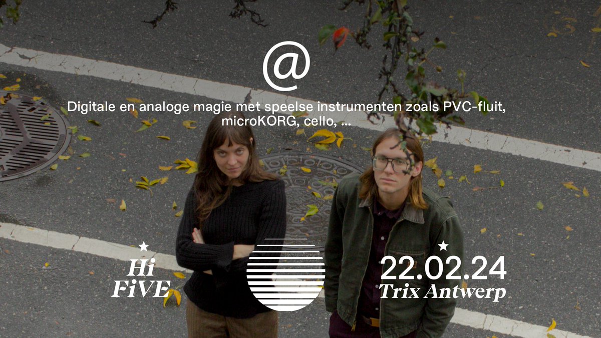 NIEUW - @ zorgt voor digitale en analoge magie met speelse instrumenten zoals PVC-fluit, microKORG, cello, ... Ontdek het 22 februari in Trix. ✨ / Tickets te koop via bit.ly/At_Trix