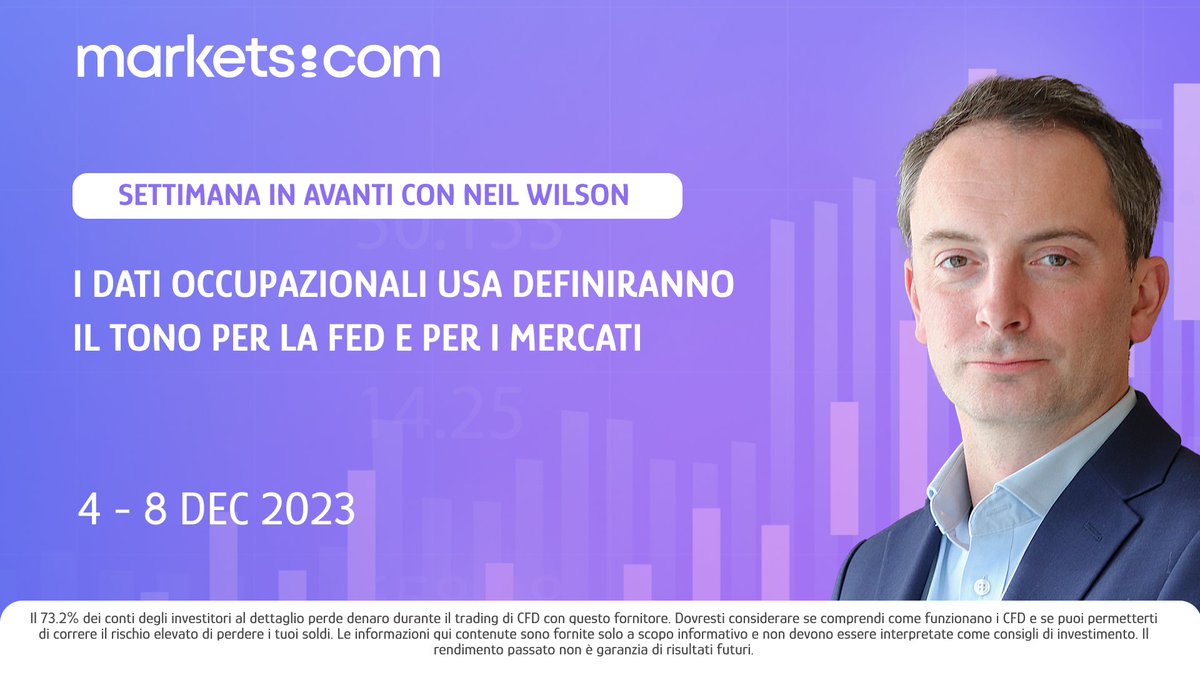 marketscomIT's tweet photo. Questa settimana:
🟣 Pausa della Fed in previsione dell’incontro
🟣 Aperture di posti di lavoro JOLTS e dati ADP
🟣 Incontro di politica monetaria di RBA e BoC
📖https://t.co/VYvGwuFKTi
#Fed #ADP #RBA #BoC #Jolts #bond #rendimenti #mercatoazionario #tassiinteresse #marketscom https://t.co/jbqAWsG1VL