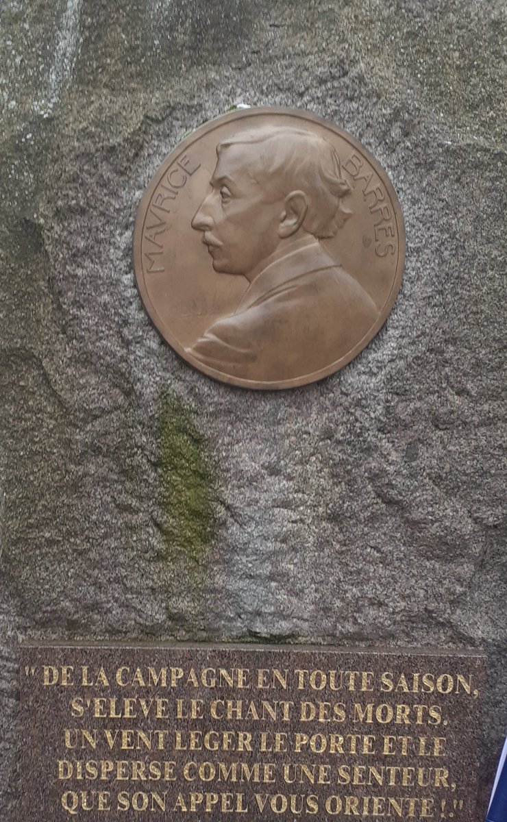jeromebesnard's tweet photo. Ce soir à 19h au Centre André-Malraux (112, rue de Rennes - Paris 6e), la Société des lecteurs de Maurice Barrès lui rendra un hommage littéraire à l'occasion du centenaire de sa mort. Entrée libre. #Barres https://t.co/jt4yctIngg