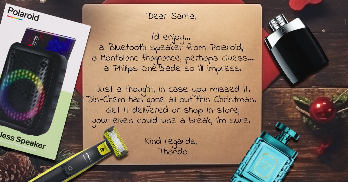 Dischem's tweet photo. Deck the halls it’s time for winning! 🎁 Guess the total value of the gifts in the image and drop your answer in the comments. Closest to correct WINS! T&C apply. #DearSanta #FestiveGiftGuide https://t.co/eup25qfEcp