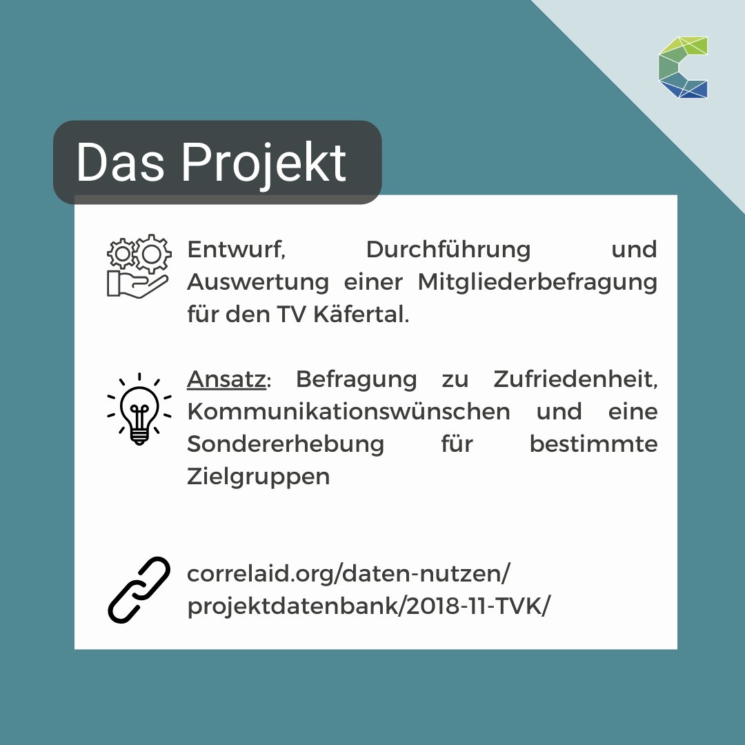 Unser #ProjektDesMonats 👏
Alle Infos findest du hier: correlaid.org/daten-nutzen/p…

#projectofthemonth #correlaid #data #datascience #empowerwithdata #socialimpact #survey #turnverein #data4good #dataforgood