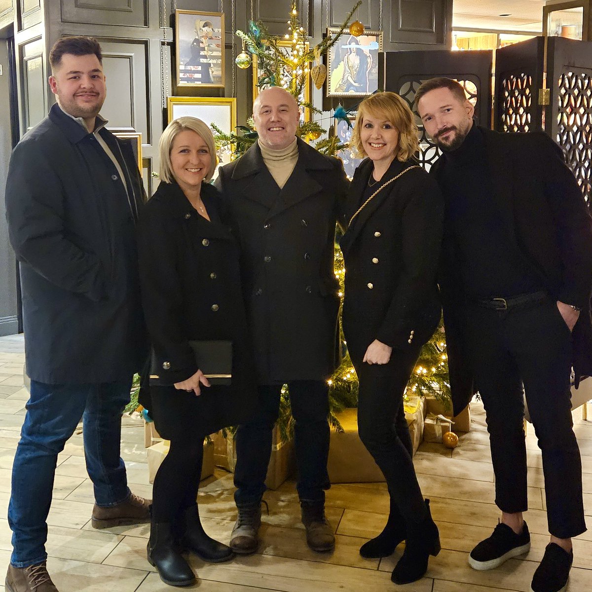 SpiritExecutiv1's tweet image. We held our #TeamSpirit Christmas party this weekend in Chester! Don't we scrub up well! 😜 
A chilly visit to the Christmas Market, dinner at Opera Grill and a fabulous overnight at @indigochester_