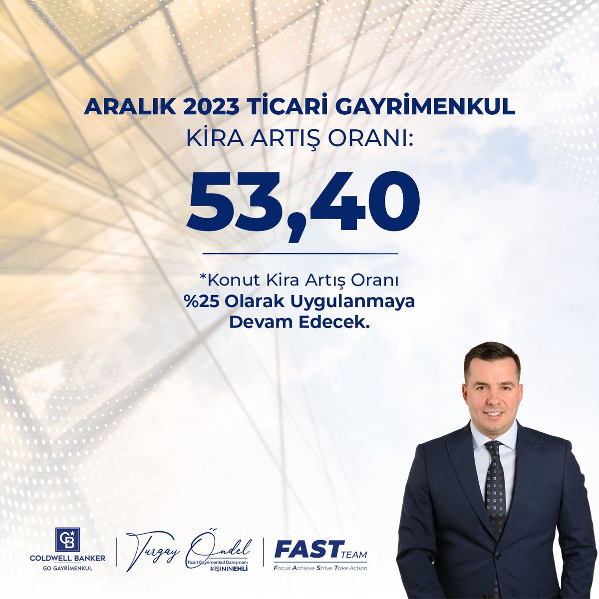Aralık 2023 Ticari Kira Artış Oranı %53,40 Olarak Belirlendi...

#kiraartışı #kiraartışoranı #ticarigayrimenkul #gayrimenkul #emlak #kiralık