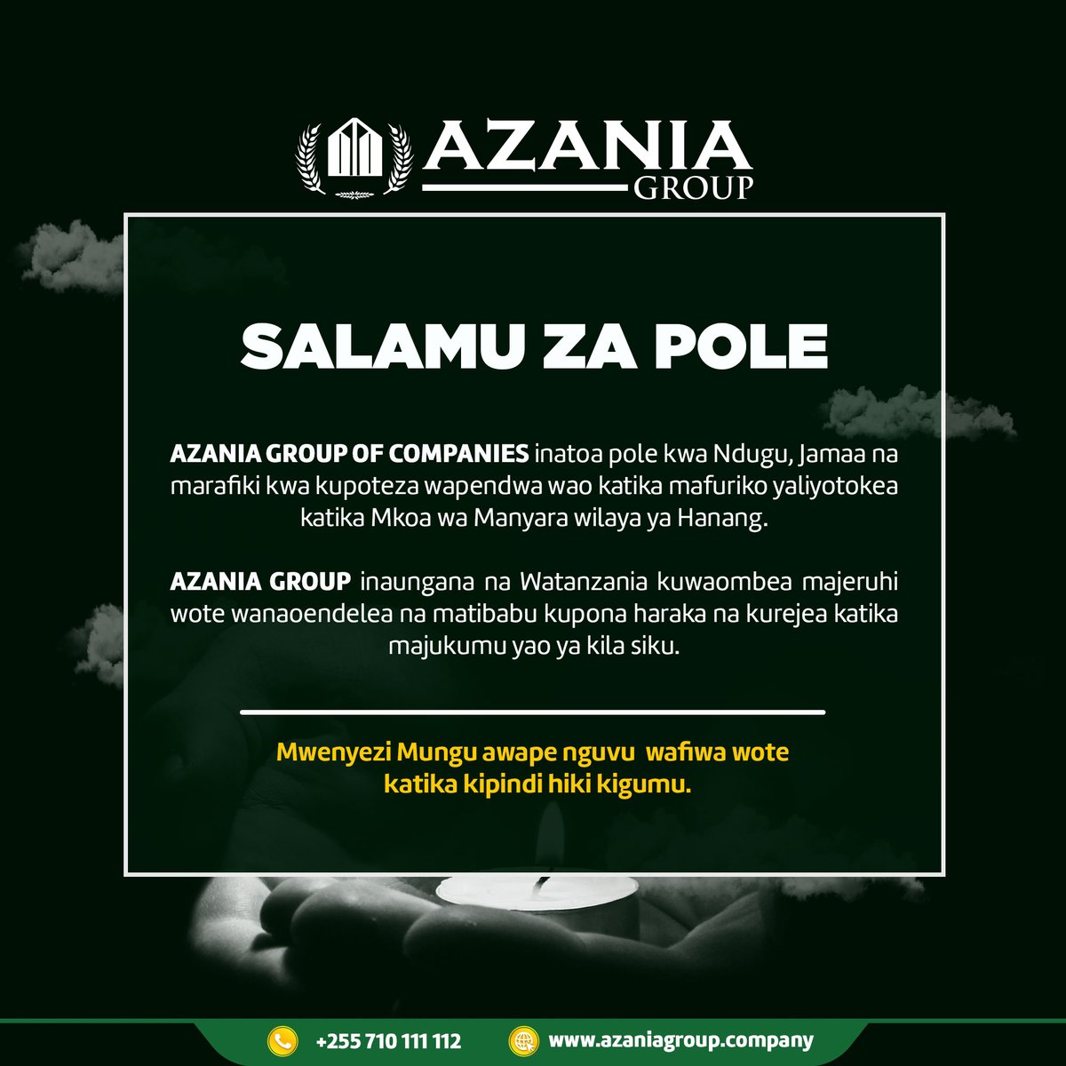 AzaniaGroup tweet picture